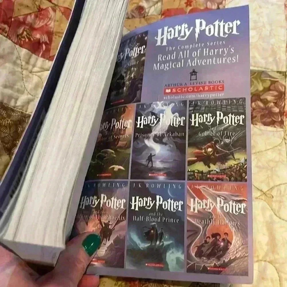 ⚡️ Unique Cover! 2013 scholastic paperback Harry Potter and the Sorcerer’s Stone - Picture 7 of 13